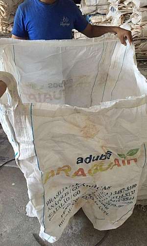 Big bag descartáveis de adubo higienizados Big bag descartáveis de adubo higienizados