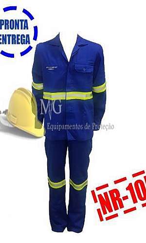 Uniforme eletricista nr10 risco 1 e 2