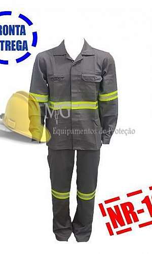 Uniforme eletricista NR10 risco 2 Uniforme eletricista NR10 risco 2